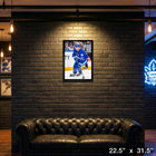 John Tavares Toronto Maple Leafs - Framed Canvas - 22" x 31"-Finished size: 22.5x31.5