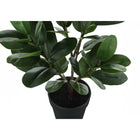 Monarch Specialties - Plante Artificielle - 28 po H - Arbre De Garcinia - Mis En Pot - Touche Réelle - Feuilles Vertes - Pot Noir-Pas d'assemblage nécessaire : dimensions du produit : 15,5 po L x 12 po L x 28 po H