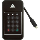 Apricorn Aegis NVX Ultra High Speed 2 TB NVMe USB-C Hardware Encrypted Portable Drive - Black-The heart and soul of every Apricorn Secure Device, AegisWare is our patent-protected firmware combined with the industry’s most advanced feature set.