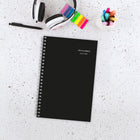 AT-A-GLANCE 2026-2027 Monthly Academic Planner - 11-7/8" H x 7-7/8" W - Black - Bilingual-Page for future planning and phone numbers