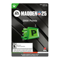 Madden NFL 25: 2800 Madden Points Xbox Series X/S & Xbox One [Digital Code]-Genre: Sports