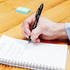Paper Mate Profile Ballpoint Pen - 1.0mm - Black - 12 Pack-Black barrel colour