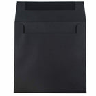JAM Paper Square Invitation Envelopes - 7.5 x 7.5 - Black Linen - 25 Pack-Unique square shape will make your mail stand out!