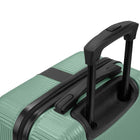 Bugatti Alexandria Collection 26.50" Hardside Spinner Luggage – Iceberg Green-Zipper-release expansion system for 20% more packing space *