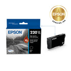 Epson T220 Ink Cartridge - High Capacity - Black-The package includes one black ink cartridge