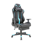 TygerClaw Fabric Gaming Chair with Lumbar Pillow and Leg Rest-Meticulously crafted with a premium design that prioritizes both comfort and functionality