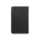 TRU RED Small Flexible Cover Ruled Journal - Black-Black synthetic leather flexible cover