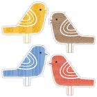 TREND enterprises Garden Birds Classic Accents Variety Pack - 4.5"  - 72 Pack-Plenty of room on front for student names, jobs, data, or news. Space on back for messages and more