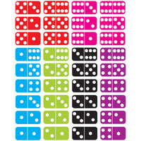 Ashley Productions Die-Cut Magnetic Dominoes - 36 Pieces-Math Aid