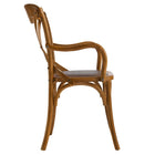 Modway Gear Dining Armchair - Walnut - 4 Pack-7