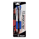 Pilot Acroball Ballpoint Pens Retractable - 0.7mm - Blue - 2 Pack-Sensational writing touch