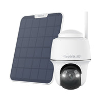 Reolink Argus Series B440 4K PT Battery Camera with Solar Panel-4K Ultra HD 8MP