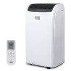 BLACK+DECKER 8,000 BTU Portable Air Conditioner with Remote Control-Portable AC: Use this personal air conditioner (15.3” x 14” x 24.8”) in rooms up to 350 sq. ft. Stay cool in the hot summer months and sleep well with this BLACK+DECKER ac unit for bedroom