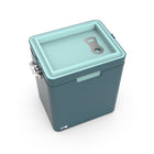 Permasteel 14 qt Portable Cooler with Dual Carrying Options - Dark Teal-Fully removable multi-purpose Lid which can be used as a tray