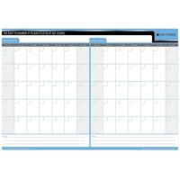 Day-Timer Undated Flexible Erasable 30/60-Day Wall Planner - 17" x 24" - Bilingual-17" x 24"