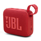 JBL Go 4 Portable Speaker - Red-Pair two Go4s for stereo sound, or wirelessly connect multiple JBL Auracast-enabled speakers using Auracast™ for even bigger sound