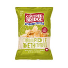 Covered Bridge Potato Chips Creamy Dill Pickle - Kettle Cooked - 60g - 24 Pack-Kettle cooked