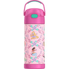 Thermos - Bouteille d'eau isotherme FUNtainer en acier inoxydable - 410 ml - Princesse-Technologie d'isolation sous vide Thermos pour une rétention maximale de la température.