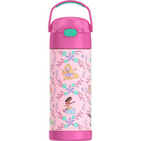 Thermos - Bouteille d'eau isotherme FUNtainer en acier inoxydable - 410 ml - Princesse-Technologie d'isolation sous vide Thermos pour une rétention maximale de la température.
