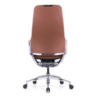Nexten Pro Full Height Back Office Chair - Brown-Adjustable seat depth, height and tilt tension