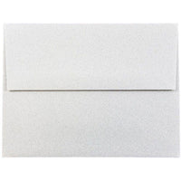 JAM Paper A2 Passport Invitation Envelopes - 4.375" x 5.75" - Granite Silver Recycled - 50 Pack-Colour: Granite 