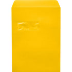 JAM Paper Open End Window Envelopes - Sunflower Yellow - 9" x 12" - 1000 Pack-Open-end window envelopes: these large envelopes are perfect for sending letters, invoices, statements, and any other professional mail. you’ll save the time and expense of separately addressing individual envelopes, making them perfect for business correspondence. simply position the address to show through the window.