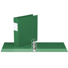 Davis Group Premium Economy Binder - Round Ring - 2" - Green - 6 Pack-2"