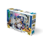 Giodano Messy Bedroom Kittens - 500 Pieces-Eye-popping 3D effect with vivid, lifelike depth