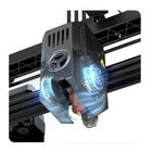 Creality Ender-3 V3 KE with 3-Piece Standard PLA Filament Bundle-Real-time model preview, vivid motion graphics of printing parameters