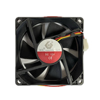 Global WIN Elastic Lubricant Retainer Fan - 80 x 80 x 25mm-Longer life but at lower cost compared to two ball bearings