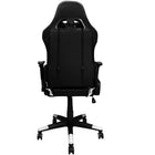 Nicer Furniture Racing Style Gaming Chair - White-Ergonomic back and seat help support proper posture.  