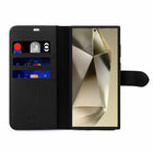 Blu Element - Coque Folio 2 en 1 Galaxy S25 - Ultra Noire-Coque de protection détachable magnétiquement