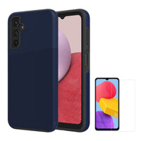 AXS PROTech Plus Dual-Layered Anti-Shock Case & ARMORGlass Screen Protector for Samsung Galaxy A14 5G - Astral Blue-PROTech Plus - Drop resistant up to 10 feet