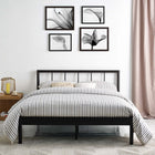 Modway Gwen Full Bed Frame - Brown-Powder Coated Sturdy Steel Frame