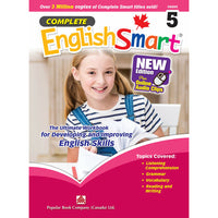 Popular Books Complete EnglishSmart - 978-1-77149-272-0 - Grade 5-Canadian curriculum-based content
and activities