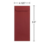 JAM Paper #10 Policy Envelopes, 4 1/8 x 9.5, Dark Red, 500 Pack (31511300H)-4