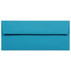 JAM Paper Enveloppes livret Brite Hue en pap. rec. avec ferm. gom., 4 1/8 x 9 1/2 po, bleu, 1000/paquet-Bleu