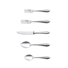 Minimal 20-Piece Stainless Steel Esser Flatware Set, Service for 4-20-piece set of 18/8 stainless steel flatware for everyday use or special occasions