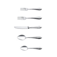 Minimal 20-Piece Stainless Steel Esser Flatware Set, Service for 4-20-piece set of 18/8 stainless steel flatware for everyday use or special occasions