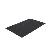 Edgewood Style-Point Medium Traffic Carpet Mat - 3' W x 4' L - Charcoal-Medium Traffic