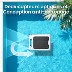 Aiper - Écosurfeur M2 Skimmer robotisé automatique à énergie solaire avec prise en charge APP, évitement intelligent des obstacles-Dimensions : 21,3 x 16,3 x 7,9 pouces