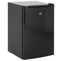 HOMCOM 3 cu ft  Compact Upright Mini Freezer with Reversible Single Door - Black-3 Cu.Ft. (85 L) capacity provides enough room for frozen food, drinks, and ice cream