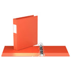 Davis Group Super économie, Reliure à anneaux en “D” inclinés 1.5 po, paquet de 6 – Orange-1.5 po