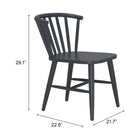 Zuo Shio Dining Chair - Black-6