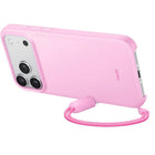 Beats Kickstand Case with MagSafe and Camera Control for iPhone 17 Pro Max - Pebble Pink-To create the kickstand, an adaptor at the end of the lanyard slides open and attaches to a magnetic point on the side of the case