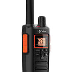 Cobra RX380 Weather-Resistant 40-Channel Walkie Talkie - 32-mile Range - 2 Pack-Use the LED Flashlight or enable SOS function with the push of a button