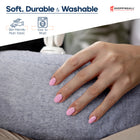ShoppingAll 2-in-1 Tablet Holder with Detachable Plush Cushion for 4.7"-13" Phone/Tablet - Grey-7