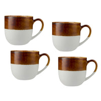 Maxwell & Williams Horizon Mug - 410ml - Brown - 4 Pack-Made of durable Stoneware
