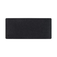 BlueDiamond - Grand tapis de bureau en feutre haut de gamme pour bureau à domicile et gaming, dessous en caoutchouc antidérapant – 35,4 po L x 15,7 po L – Charcoal-Surface texturée en feutre : Un look haut de gamme et une sensation agréable pour votre espace de travail moderne