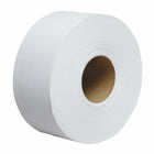 Scott - Papier hygiénique en rouleau format géant grande capacité en fibres recyclées à 100 % - 2 épaisseurs - non perforé - blanc - paquet de 12-2 épaisseurs